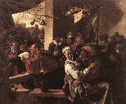 Jan Steen The Rhetoricians oil painting reproduction
